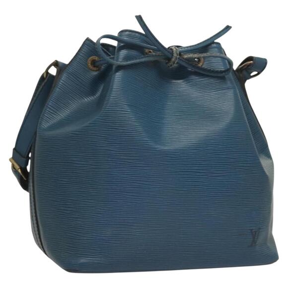 LOUIS VUITTON Epi Petit Noe Shoulder Bag Blue M44105 - Picture 1 of 12